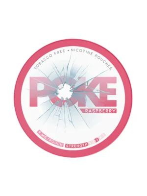 9mg Poke Raspberry Nicotine Pouches - 20 Pouches