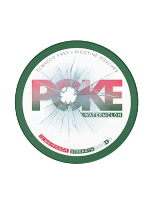 12mg Poke Watermelon Nicotine Pouches - 20 Pouches
