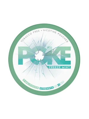 9mg Poke Freeze Mint Nicotine Pouches - 20 Pouches