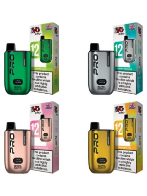 20mg I VG Pro 12 Prefilled Pod Vape Kit 10000 Puffs