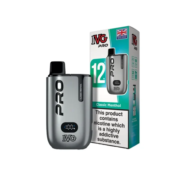 20mg I VG Pro 12 Prefilled Pod Vape Kit 10000 Puffs - Image 3