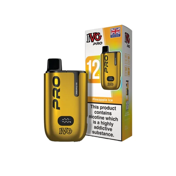20mg I VG Pro 12 Prefilled Pod Vape Kit 10000 Puffs - Image 6