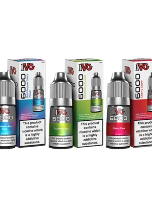 20mg I VG 6000 10ml Nic Salts (50VG/50PG)