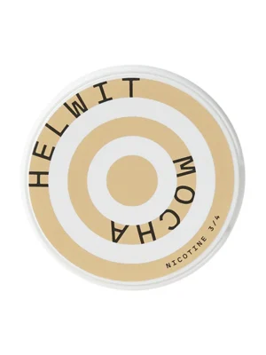 HELWIT 9mg Nicotine Pouches Mocha - 20 Pouches
