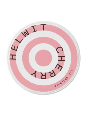 HELWIT 9mg Nicotine Pouches Cherry - 20 Pouches