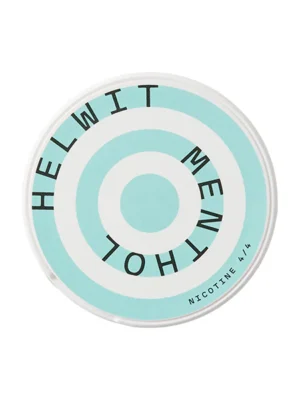 HELWIT 12mg Nicotine Pouches Menthol - 20 Pouches