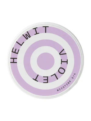 HELWIT 7mg Nicotine Pouches Violet - 20 Pouches