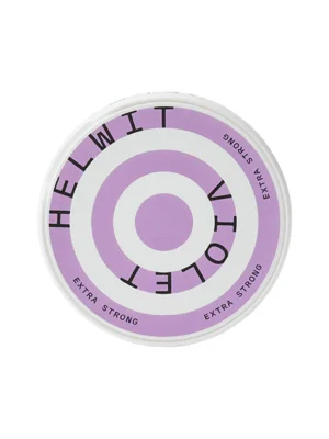 15mg HELWIT Extra Strong Violet Nicotine Pouches - 20 Pouches