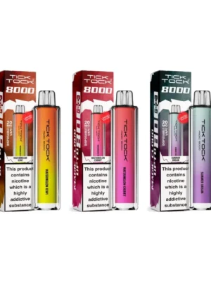 20mg Tick Tock Magic 8000 Prefilled Pod Kit 8000 Puffs