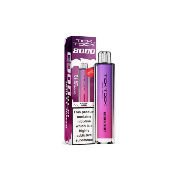 20mg Tick Tock Magic 8000 Prefilled Pod Kit 8000 Puffs - Image 7