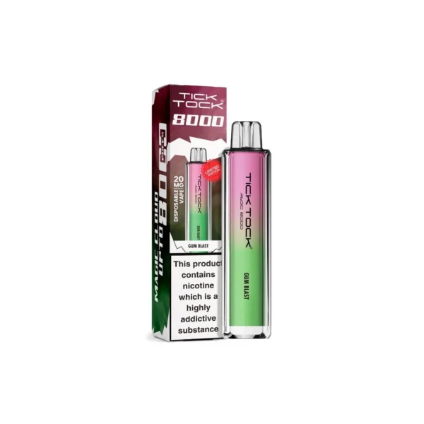 20mg Tick Tock Magic 8000 Prefilled Pod Kit 8000 Puffs - Image 18
