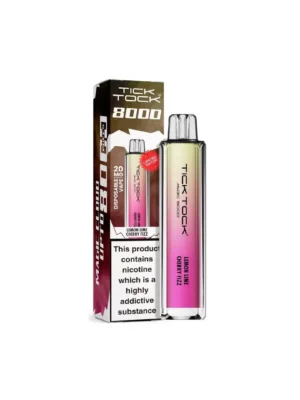 20mg Tick Tock Magic 8000 Prefilled Pod Kit 8000 Puffs - Lemon Lime Cherry Fizz