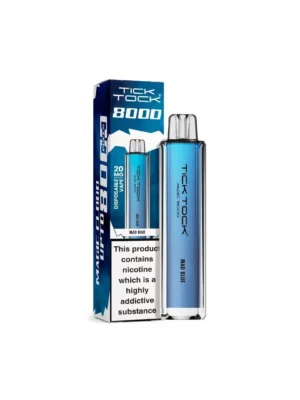 20mg Tick Tock Magic 8000 Prefilled Pod Kit 8000 Puffs - Mad Blue