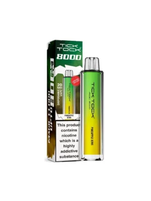 20mg Tick Tock Magic 8000 Prefilled Pod Kit 8000 Puffs - Pineapple Kiwi
