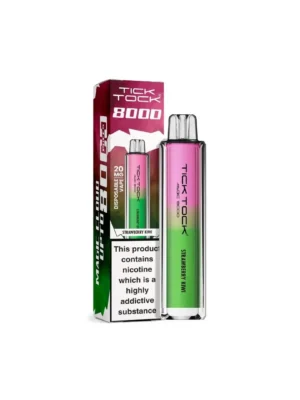 20mg Tick Tock Magic 8000 Prefilled Pod Kit 8000 Puffs - Strawberry Kiwi