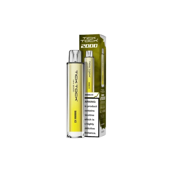 20mg Tick Tock Mini 2000 Prefilled Pod Kit 2000 Puffs - Image 2