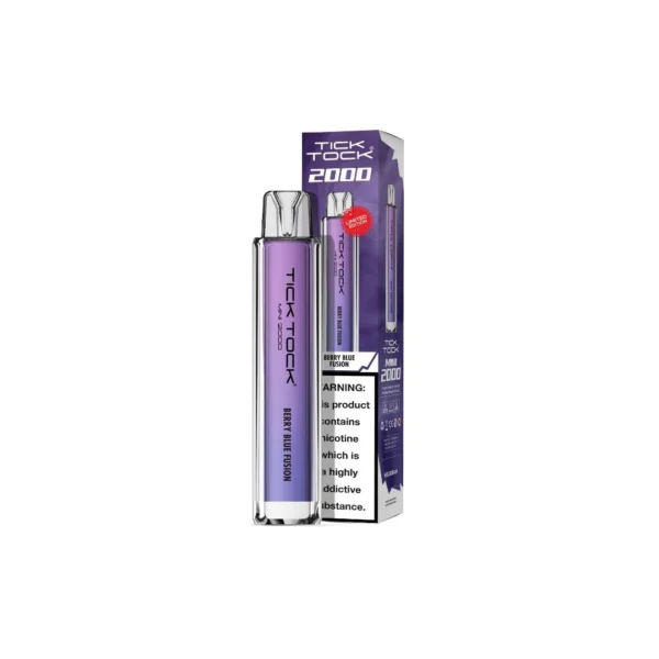 20mg Tick Tock Mini 2000 Prefilled Pod Kit 2000 Puffs - Image 4