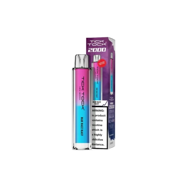 20mg Tick Tock Mini 2000 Prefilled Pod Kit 2000 Puffs - Image 5