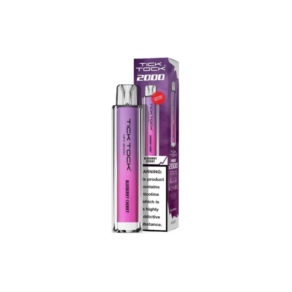 20mg Tick Tock Mini 2000 Prefilled Pod Kit 2000 Puffs - Image 7