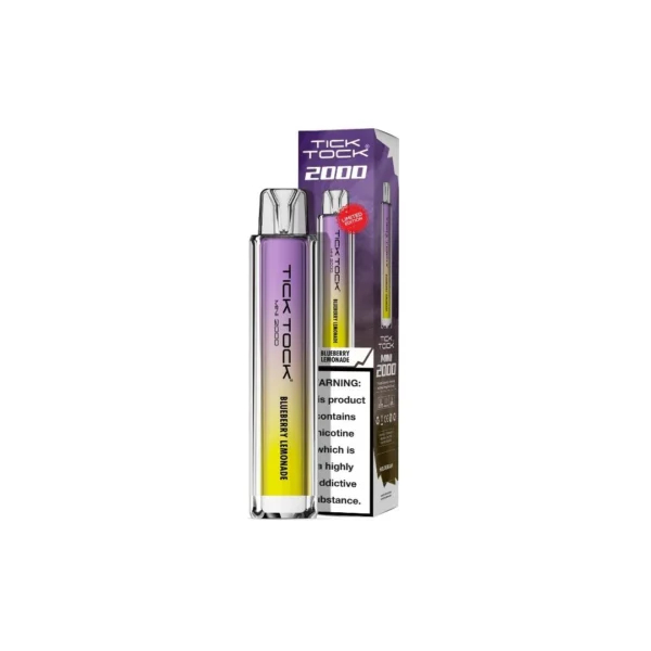 20mg Tick Tock Mini 2000 Prefilled Pod Kit 2000 Puffs - Image 8