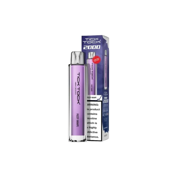 20mg Tick Tock Mini 2000 Prefilled Pod Kit 2000 Puffs - Image 13