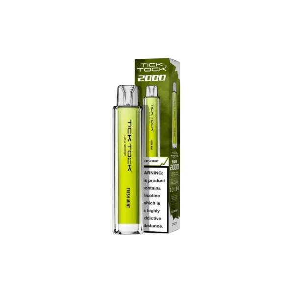 20mg Tick Tock Mini 2000 Prefilled Pod Kit 2000 Puffs - Image 14