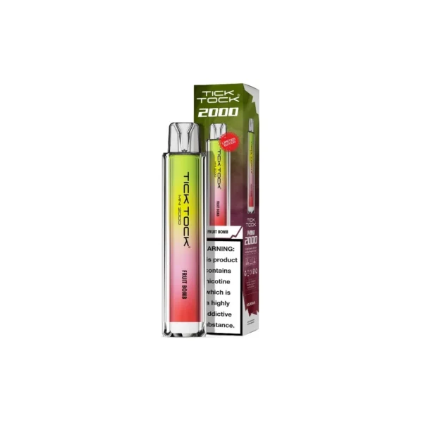 20mg Tick Tock Mini 2000 Prefilled Pod Kit 2000 Puffs - Image 15