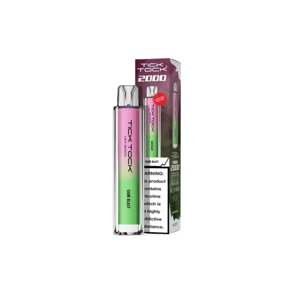 20mg Tick Tock Mini 2000 Prefilled Pod Kit 2000 Puffs - Image 18