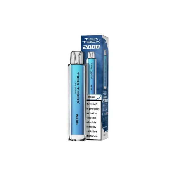 20mg Tick Tock Mini 2000 Prefilled Pod Kit 2000 Puffs - Image 23