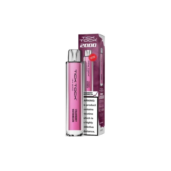 20mg Tick Tock Mini 2000 Prefilled Pod Kit 2000 Puffs - Image 33