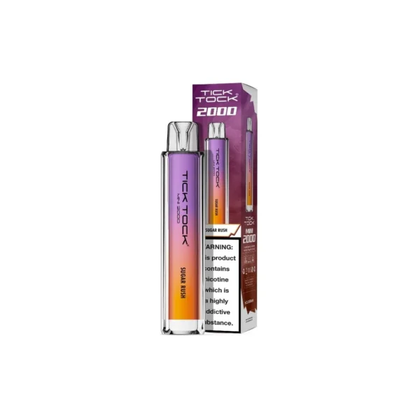 20mg Tick Tock Mini 2000 Prefilled Pod Kit 2000 Puffs - Image 34