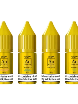 20mg AU Gold By Kingston Nic Salt 10ml (60VG/40PG)