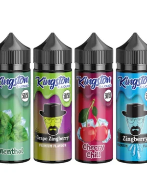 Kingston 120ml Shortfill 0mg (50VG/50PG)