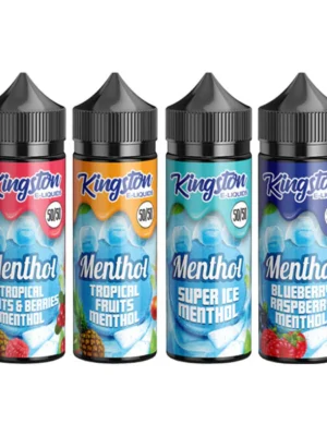 Kingston Menthol 120ml Shortfill 0mg (50VG/50PG)