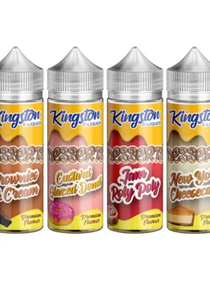 Kingston Desserts 120ml Shortfill 0mg (70VG/30PG)