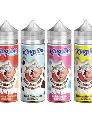 Kingston Silly Moo Moo Milkshakes 120ml Shortfill 0mg (70VG/30PG)
