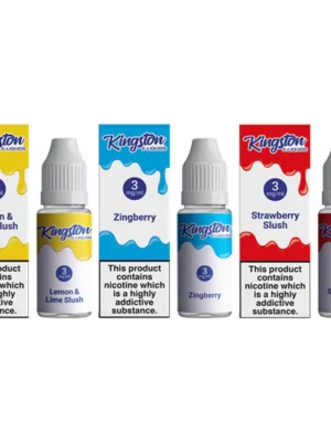 Kingston 6mg 10ml E-liquids (50VG/50PG)