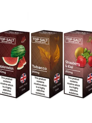 10mg Top Salt Fruit Flavour Nic Salts by A-Steam 10ml (50VG/50PG)