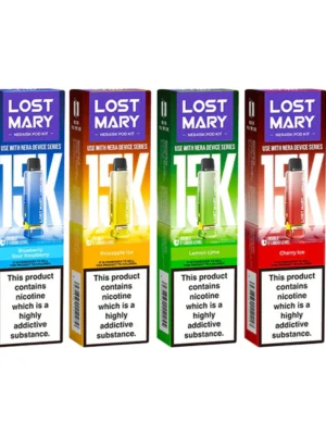 20mg Lost Mary Nera 15k Prefilled Pod 15000 Puffs