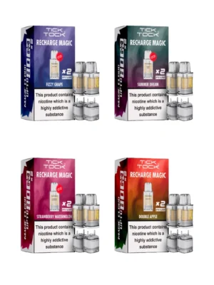 Tick Tock Recharge MAGIC 8K Prefilled Pods 8000 Puffs