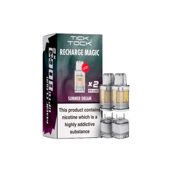 Tick Tock Recharge MAGIC 8K Prefilled Pods  8000 Puffs - Image 36