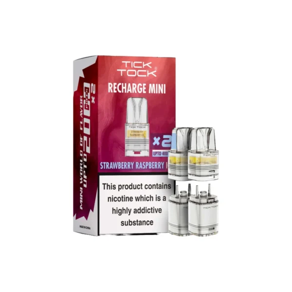 Tick Tock Recharge MINI 2K Prefilled Pods  2000 Puffs - Image 3
