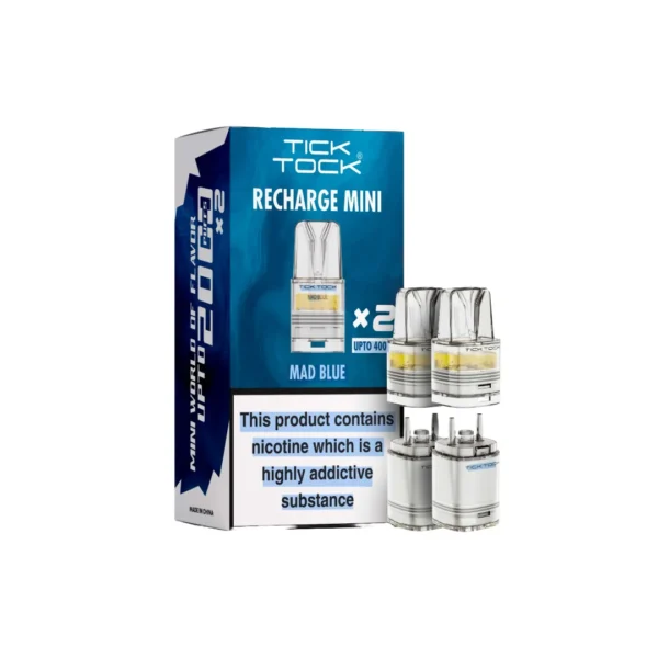 Tick Tock Recharge MINI 2K Prefilled Pods  2000 Puffs - Image 4