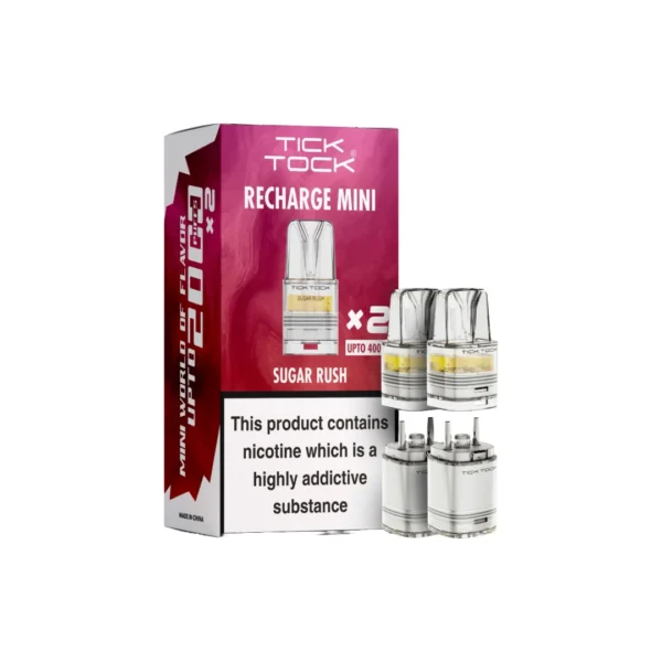 Tick Tock Recharge MINI 2K Prefilled Pods  2000 Puffs - Image 6