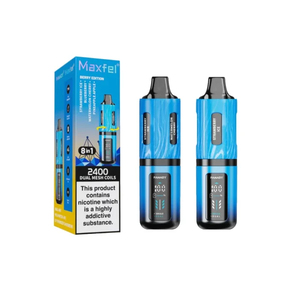 20mg Maxfel Legend Fanady 8 in 1 2400 Puffs Prefilled Pod Vape Kit - Image 10