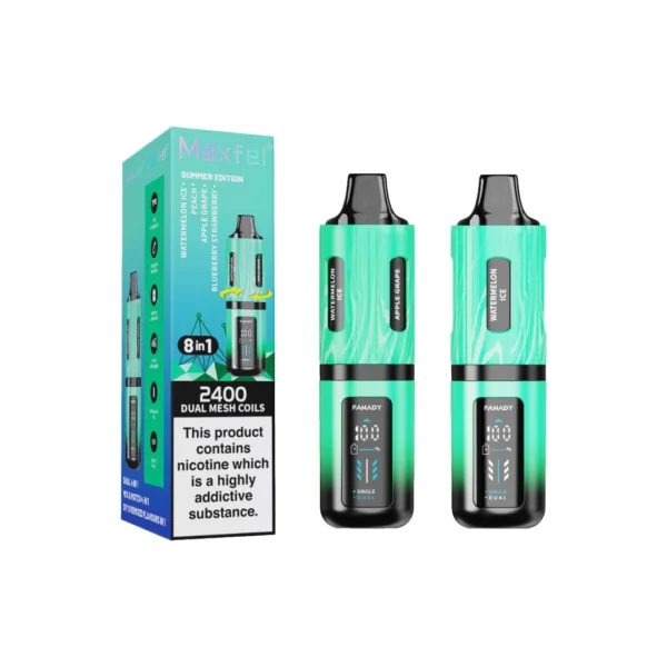 20mg Maxfel Legend Fanady 8 in 1 2400 Puffs Prefilled Pod Vape Kit - Image 11