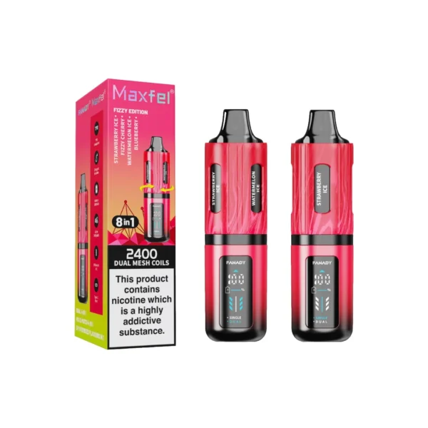 20mg Maxfel Legend Fanady 8 in 1 2400 Puffs Prefilled Pod Vape Kit - Image 12