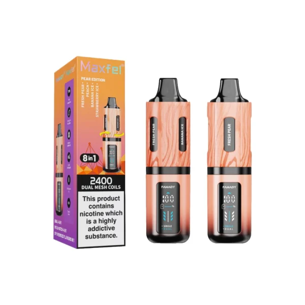 20mg Maxfel Legend Fanady 8 in 1 2400 Puffs Prefilled Pod Vape Kit - Image 13