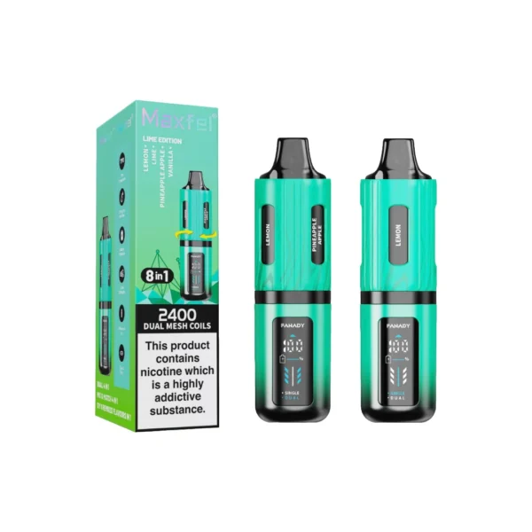20mg Maxfel Legend Fanady 8 in 1 2400 Puffs Prefilled Pod Vape Kit - Image 15