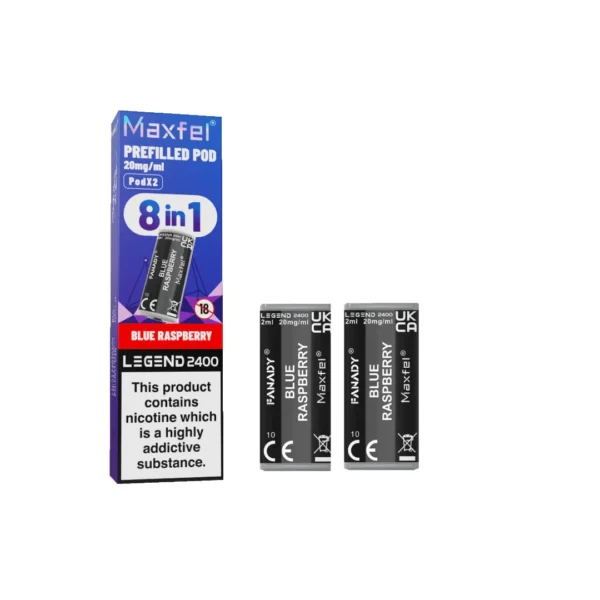 20mg Maxfel Legend Fanady Prefilled Pods 2400 Puffs - Image 17
